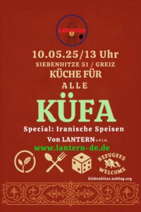 Begegnungsfest in Greiz mit Lantern