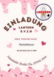 Lantern (e.V.i.G.) im Kassablanca || Theaterhaus Jena X Kassablanca