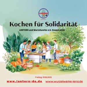 Lantern und Wurzelwerke in Jena