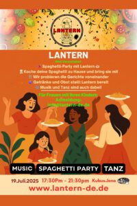 Spaghetti-Party mit Lantern