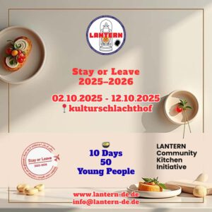 10 Tage — 50 Menschen — ein gemeinsamer Tisch