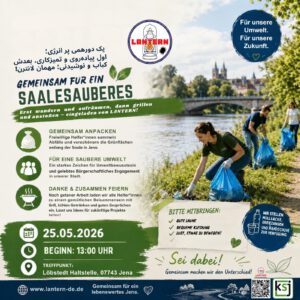 Gemeinsam für eine saubere Saale mit LANTERN